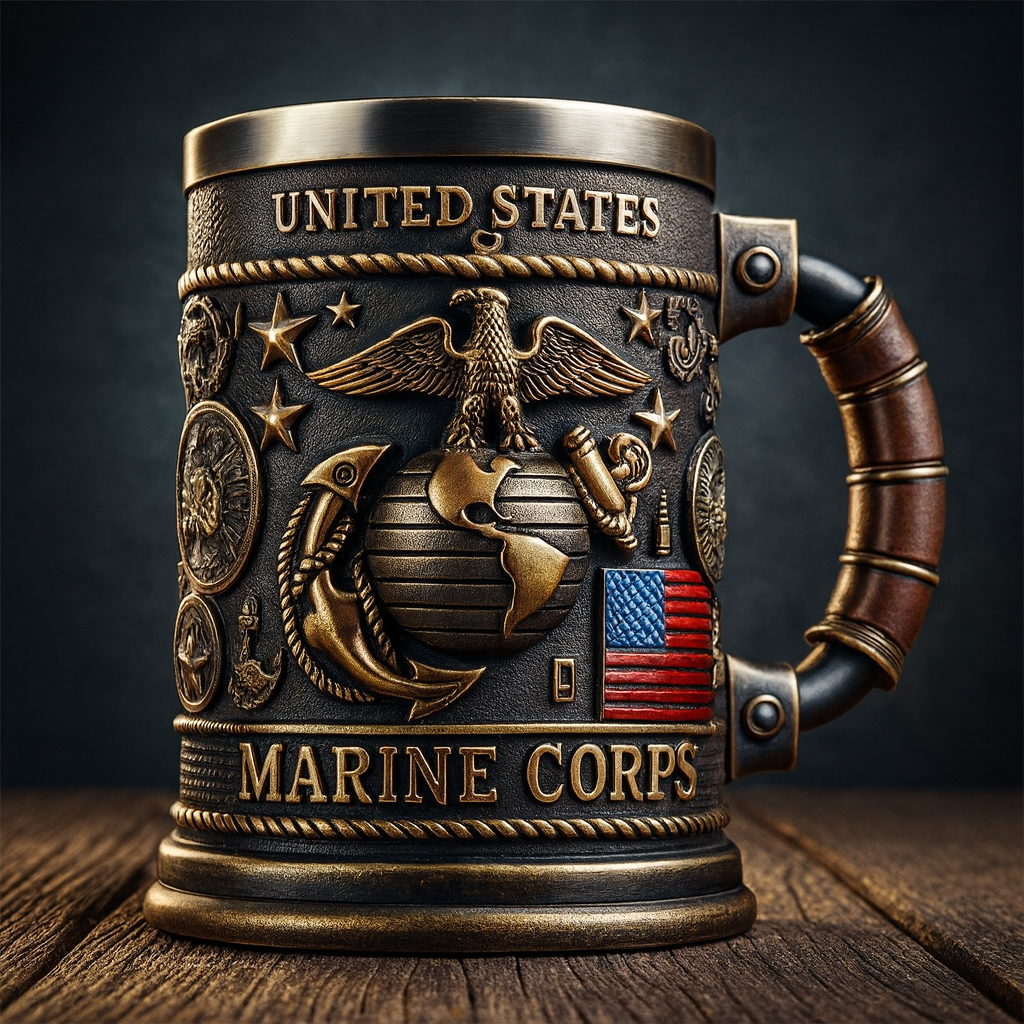 Military Service Tribute Mug